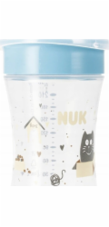 NUK&nbsp;HRNEK&nbsp;230ML&nbsp;MAGIC&nbsp;8M&nbsp;modrý&nbsp;10255684&nbsp;1/4