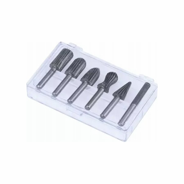 Dedra&nbsp;Sada&nbsp;6&nbsp;fréz&nbsp;Shank&nbsp;na&nbsp;kov,&nbsp;stopka&nbsp;6&nbsp;mm,&nbsp;HSS