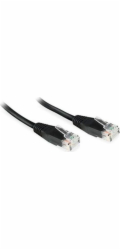 MicroConnect U/UTP CAT6 10m černý PVC