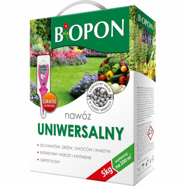 Biopon univerzální hnojivo 5 kg