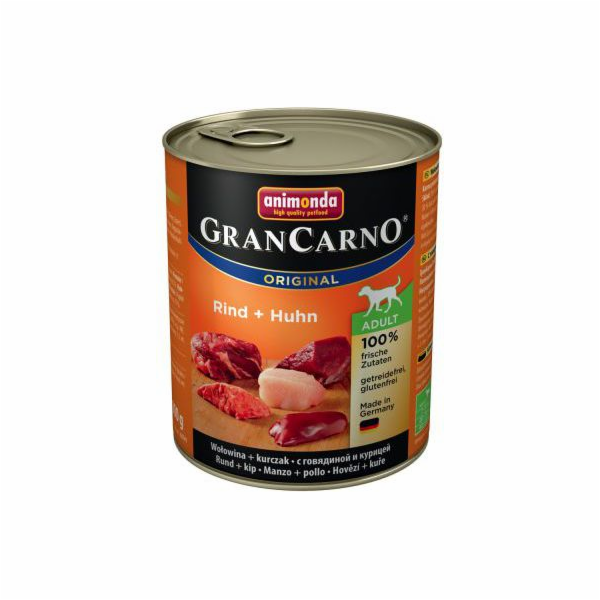 ANIMONDA GranCarno Adult Beef with chicken - vlhké krmivo...