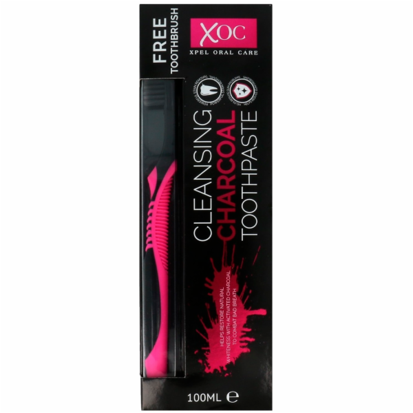 Xpel XOC Cleansing Charcoal Toothpaste Set
