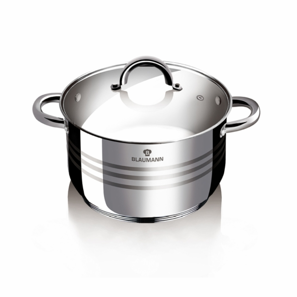 Hrnec s poklicí nerez 20 cm Gourmet Line BL-1008
