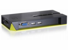 LevelOne 4-Port USB KVM Switch (Black Edition)
