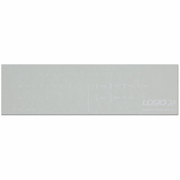 Přelepky&nbsp;Logo&nbsp;na&nbsp;klávesnice&nbsp;&nbsp;bílé&nbsp;&nbsp;němec