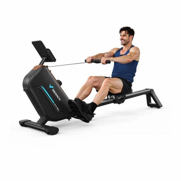 Veslovací trenažér Merach R15 Magnetický, 40 kg zátěž