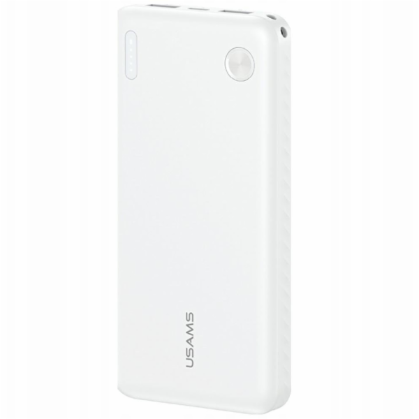 USAMS Powerbanka PB83 10000mAh PD 2xUSB-A USB-C bílá