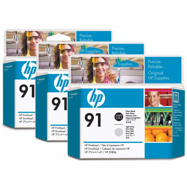 C9460A HP 91 Matte Black & Cyan Printhead DG Z6100