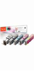 PEACH kompatibilní cartridge CanonPGI-570XL/CLI-571XL Com pack 4x13 ml,1xBlack,1xCyan,1xMagenta,1xYellow, 1x23ml blac