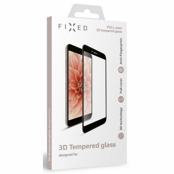 Fixed 3D Glass iP XR, čer FIXG3D-334-BK