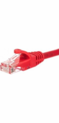 NETRACK BZPAT5UR patch cable RJ45 snagless boot Cat 5e UTP 5m red