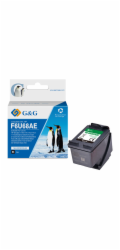 G&G G&G kompatibilní inkoust / inkoust s F6U68AE, HP 302XL, černý, 18 ml, ml NH-R302XLBK, pro HP Deskjet 1110, 2130, 3630, 3632