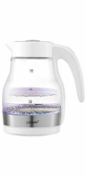 Maestro MR061 elektrická konvice 1,7 l 2200 W Průhledná, Bílá