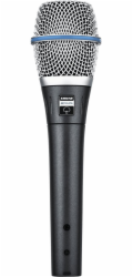 Shure BETA 87A Černá Studiový mikrofon