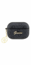 Guess Case Guess GUAP2G4GSMK Apple AirPods Pro 2 black/black 4G Charm Collection
