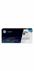 HP 650A - Černá - originální - LaserJet - kazeta s barvivem (CE270A) - pro Color LaserJet Enterprise CP5520, CP5525, M750