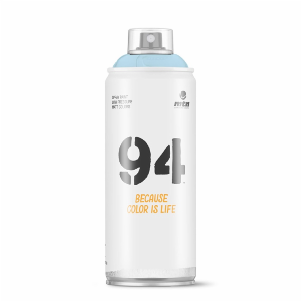 Aerosolová barva Montana Water Based, světle modrá, 0,4l