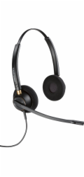 HP Poly EncorePro HW520D - EncorePro 500 series - náhlavní souprava - náhlavní - kabelové - Quick Disconnect - černá - Certified for Skype for Business