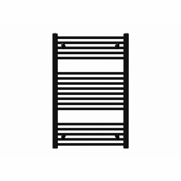 Voda ručník sušička, Korado, rovná, černá, 60x90cm