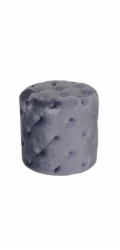 Pouf HS-R08-2 ŠEDÝ 40X40X40CM