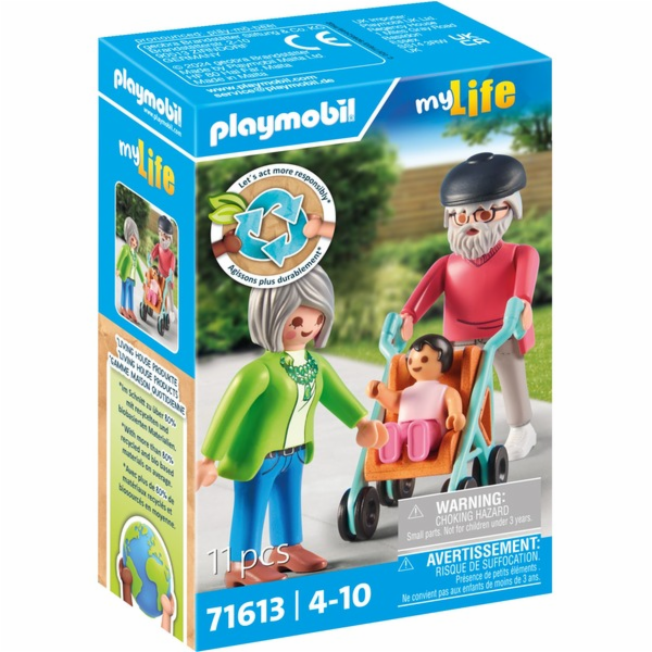 Playmobil 71613 My Life Großeltern mit Baby