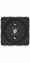 VILMA Anténní zásuvka ST150, matná černá