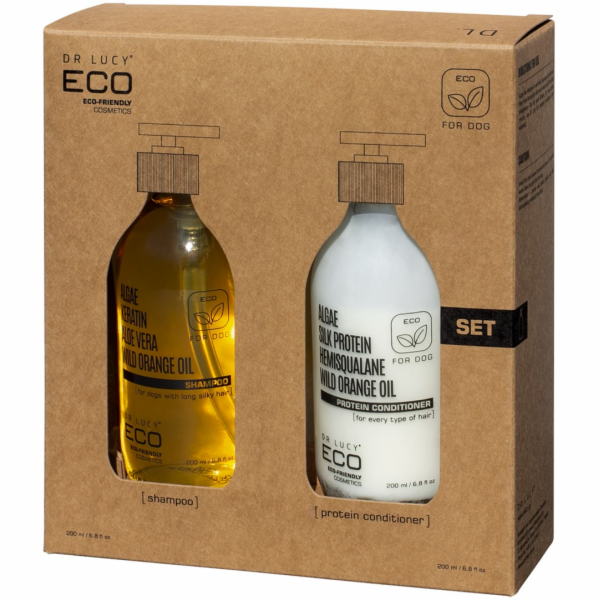 DR&nbsp;LUCY&nbsp;Eco&nbsp;Long&nbsp;coat&nbsp;-&nbsp;kondicionér&nbsp;a&nbsp;šampon&nbsp;pro&nbsp;psy