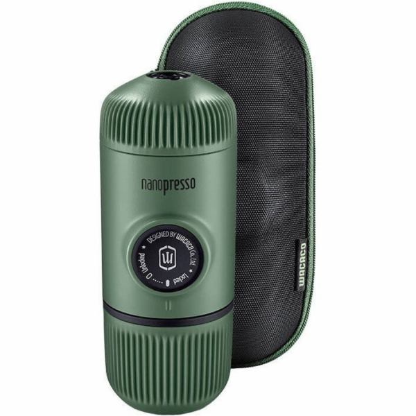 Wacaco Přenosný kávovar Nanopresso Moss Green + kufr WACACO