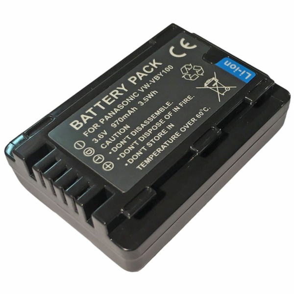 TRX baterie Panasonic VW-VBY100 - 970mAh