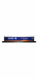 VERBATIM DVD-R(10-Pack)Spindl/MattSlvr/16x/4.7GB
