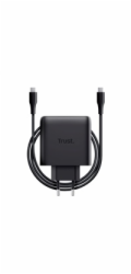 TRUST MAXO 65W 2P USB-C GAN CHARGER WHT