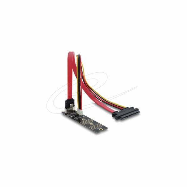 Delock - Adaptér rozhraní - vertical - M.2 - SATA 6Gb/s -...