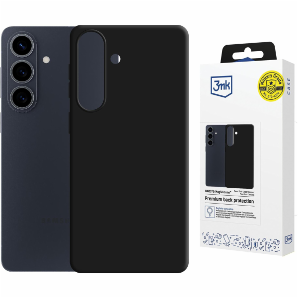 3mk ochranný kryt Hardy MagSilicone Black pro Samsung Gal...
