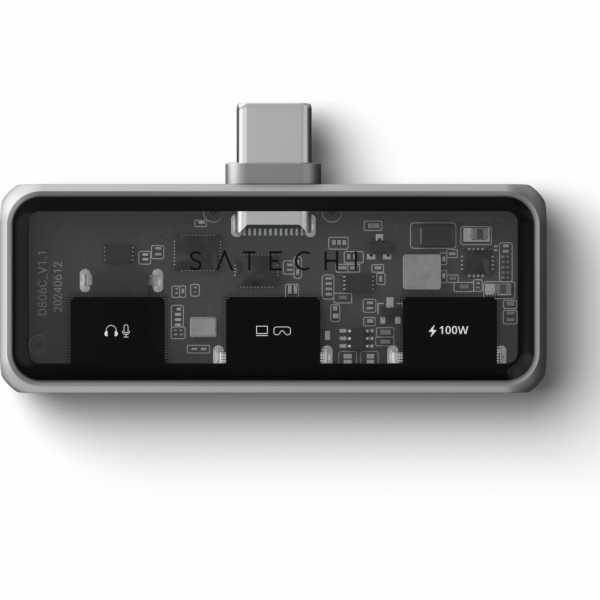 Satechi&nbsp;USB-C&nbsp;PD&nbsp;Mobile&nbsp;XR&nbsp;Hub&nbsp;&&nbsp;3.5mm&nbsp;Audio&nbsp;space&nbsp;grey