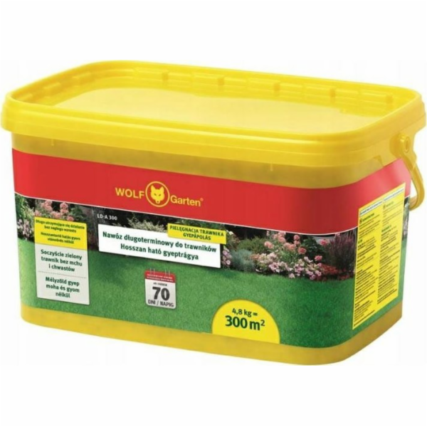 Sourcing WOLF GARTEN DLOUHODOBĚ PŮSOBÍCÍ HNOJIVO NA TRÁVU...
