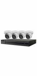 HiLook Powered by HIKVISION/ Smart Hybrid Light KIT 6Mpx Turret 2TB/ 1x NVR-108MH-C/8P/ 4x IPC-T260HA-LUF