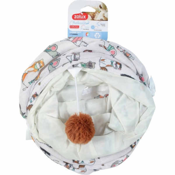 ZOLUX Chatouille Tunnel Y - hračka pro kočky - 40 x 29 x ...