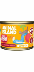 ANIMAL ISLAND Kuře s lososem - vlhké krmivo pro kočky - 200 g