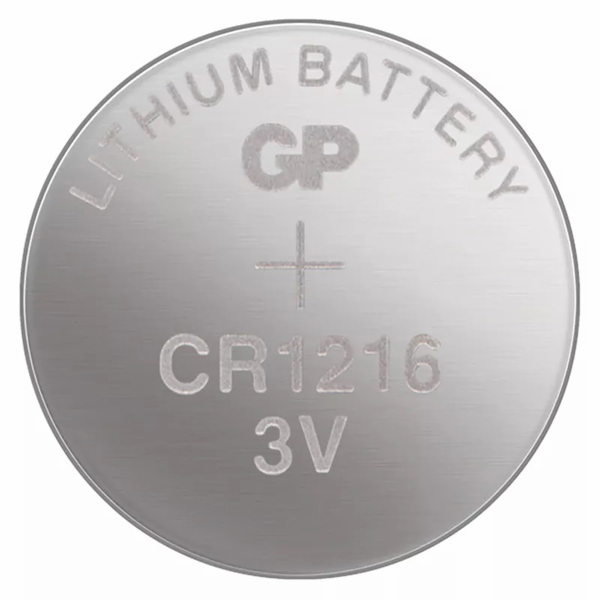baterie GP 3  CR1216  5-pack  blistr/GP 