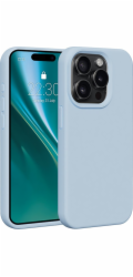 Silikonové TPU pouzdro Etteri pro iPhone 15 Pro světle modré