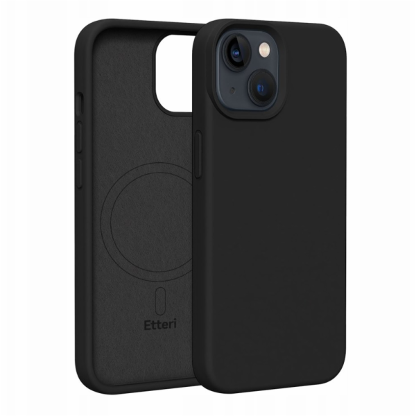 Silikonové TPU pouzdro Etteri Mag pro iPhone 14 černé