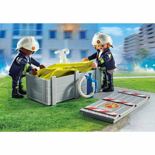 Playmobil&nbsp;Action&nbsp;Heroes&nbsp;71465&nbsp;Figurky&nbsp;hasičů&nbsp;s&nbsp;airbagy
