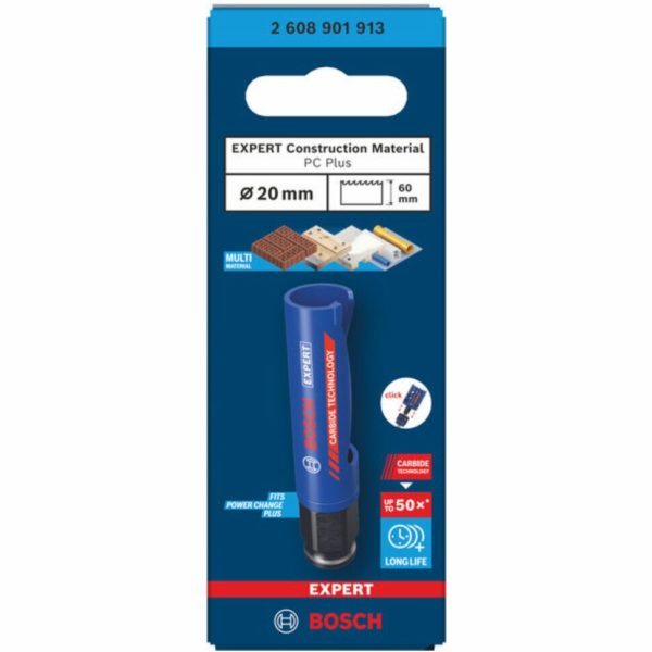 Bosch&nbsp;P&nbsp;CM&nbsp;T&nbsp;děrovka&nbsp;20&nbsp;mm