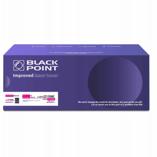 Black Point [LCBPH2213XMC] Barevný toner (HP W2213X) – NO...