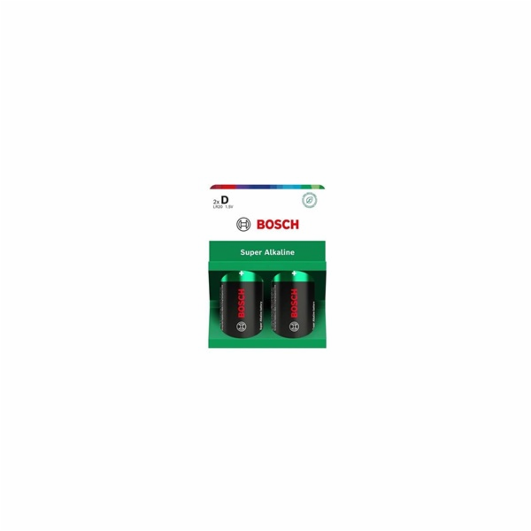 Bosch LR20SA2B/00 Super Alkaline (Blistr 2 ks)