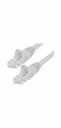 Startech 2m LSZH CAT6 Ethernet Cable, 10 Gigabit Snagless RJ45 100W PoE Network Patch Cord with Strain Relief, CAT 6 10GbE UTP, Grey, Individually Tested/ETL, Low Smoke Zero Halogen - Category 6 - 24A