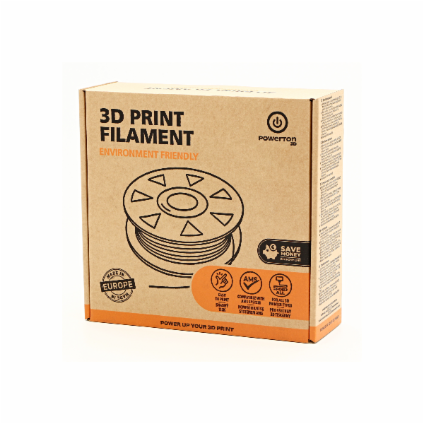 Powerton Filament 14  PETG Stormy grey/P