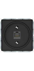 VILMA Počítačová zásuvka ST150, matně černá