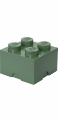 Room Copenhagen LEGO Storage Brick 4 sandgrün (grün)