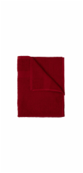 RUČNÍK 400 GSM 743 ČERVENÁ 50X80